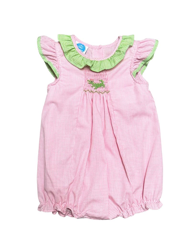 Pink Smock Alligator Bubble