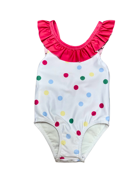 Colorful Polka Dot One Piece Swim