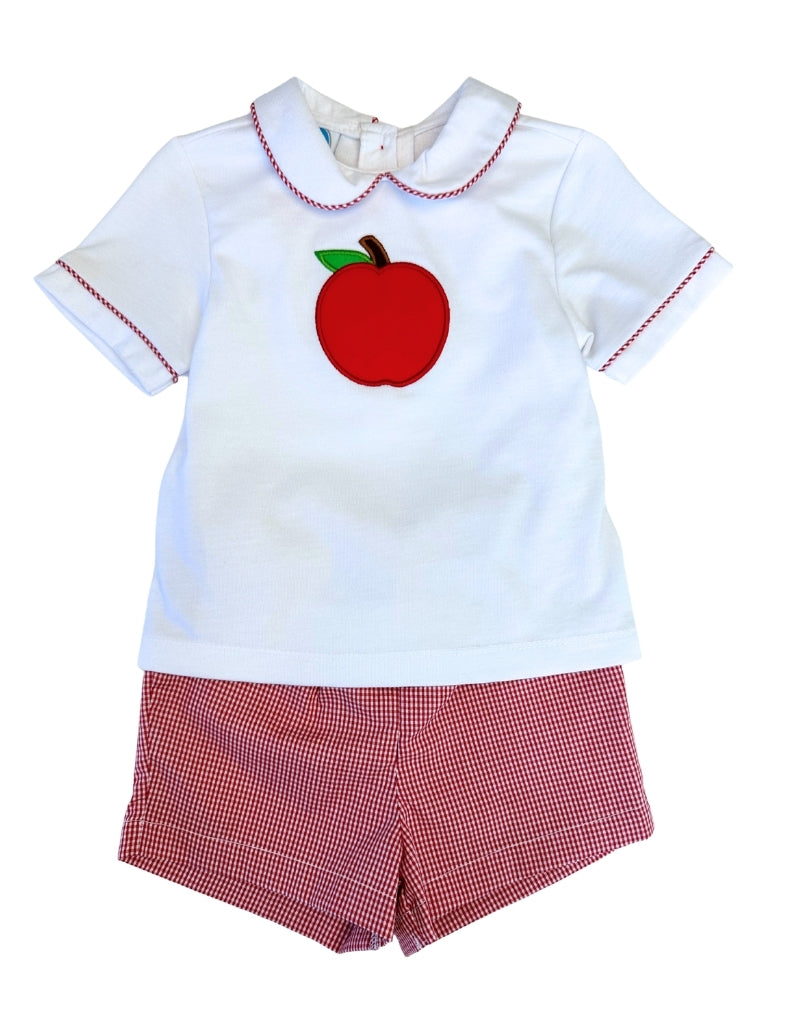 Apple Collared Short Set