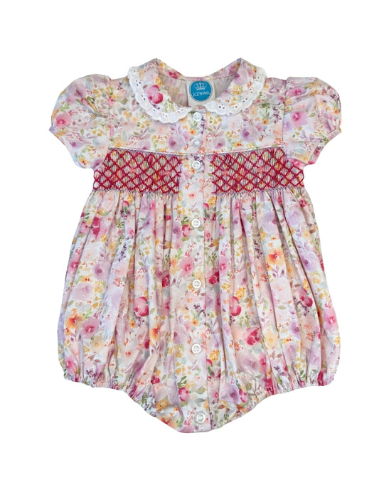 Fall Floral Smock Bubble